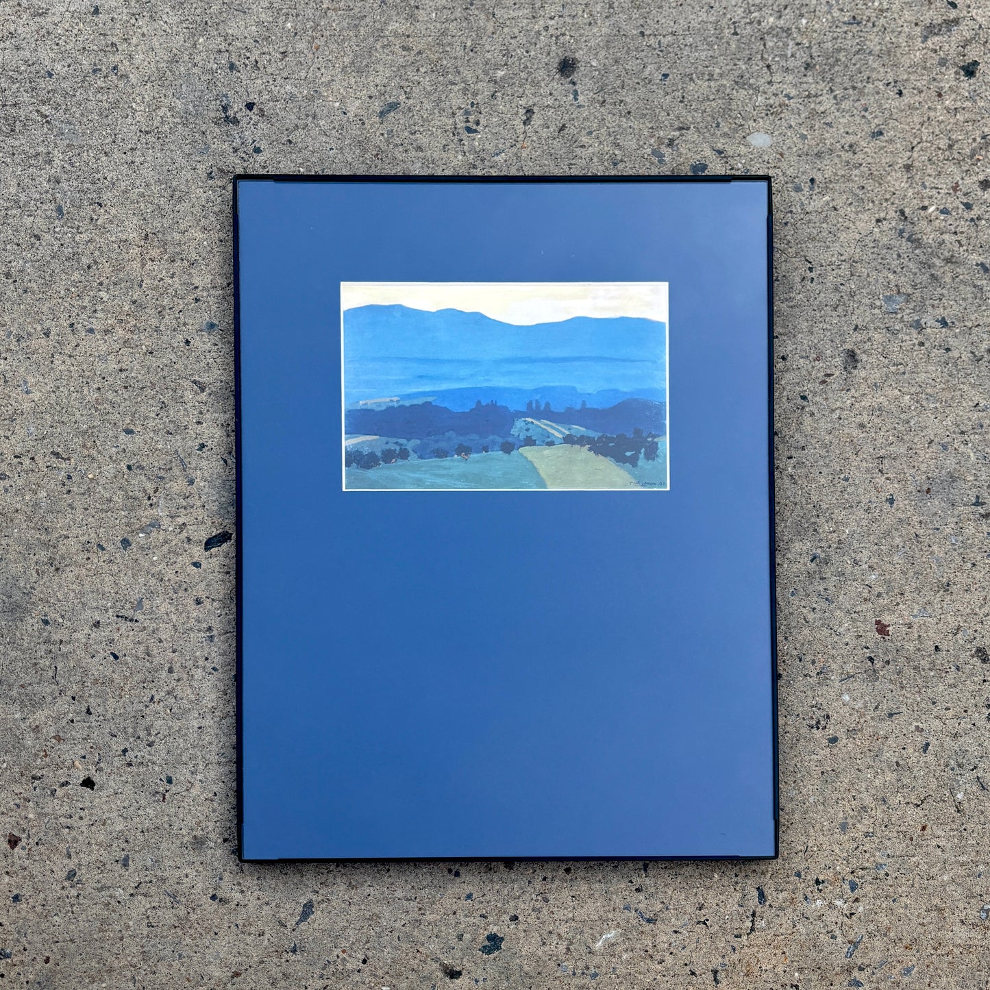 Félix Vallotton – Jura Mountains Landscape