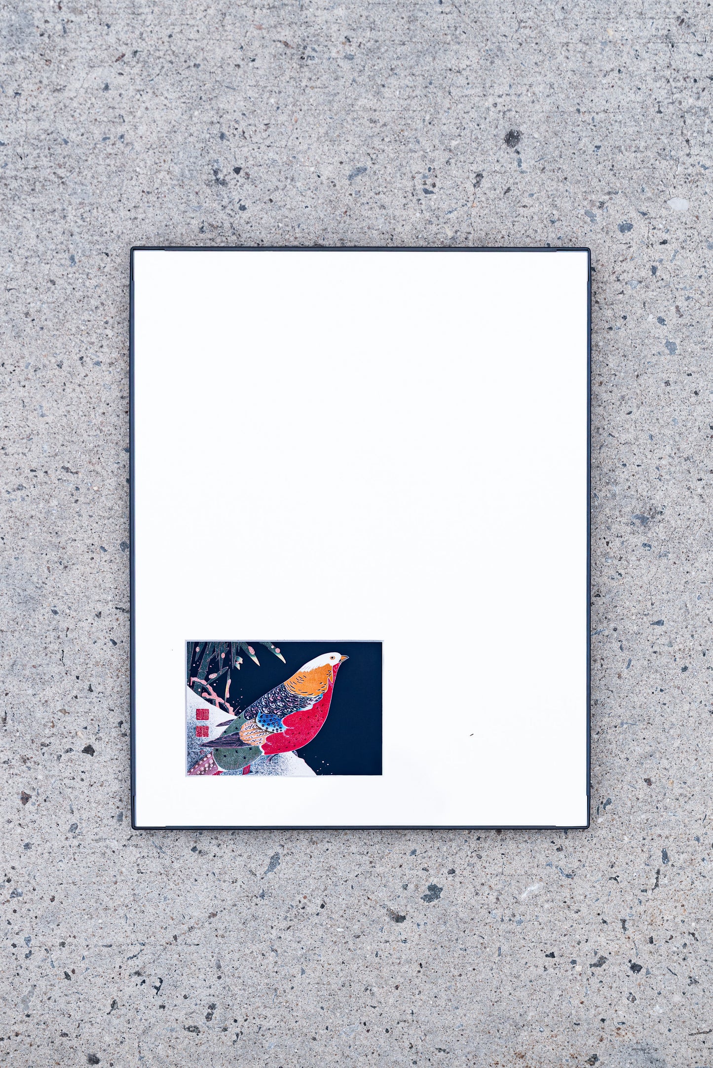 Itō Jakuchū – Golden Pheasant in the Snow