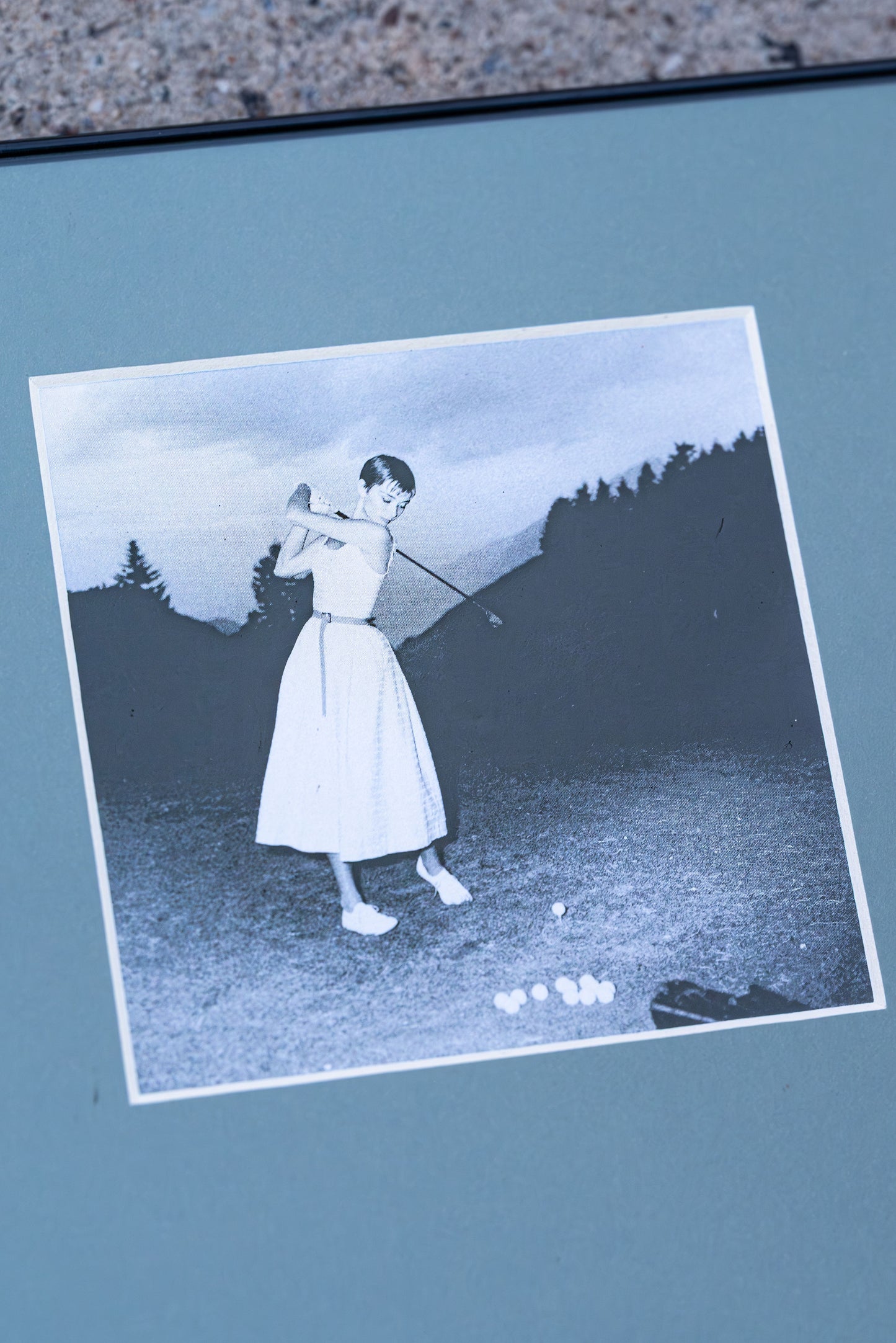 Hans Gerber – Audrey Hepburn on the Bürgenstock