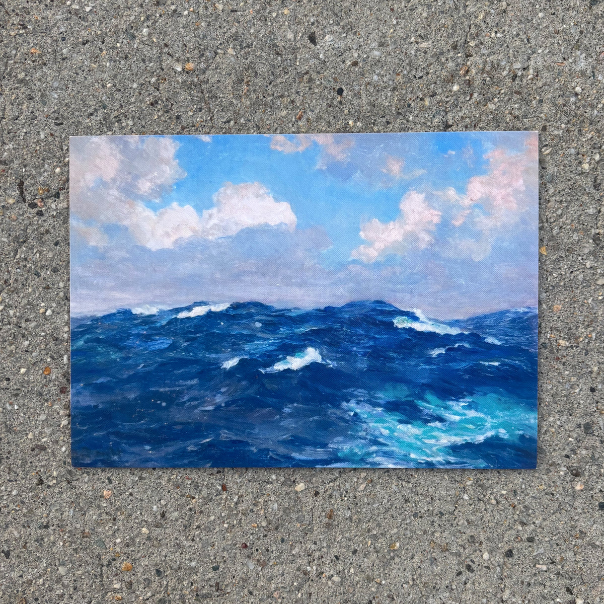 Atlantic Rollers 5x7 Postcard