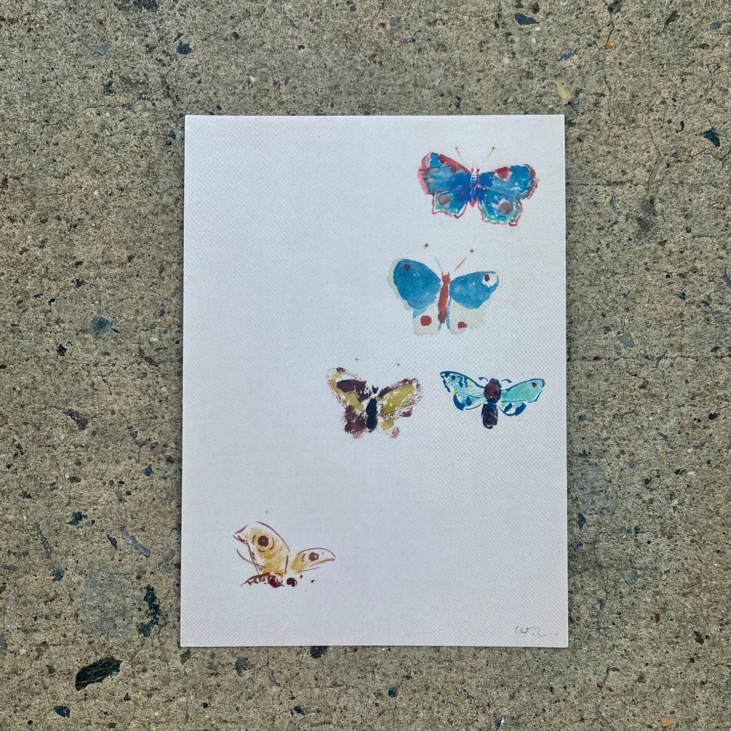 5"x7" Art Postcard Set: Animal Friends