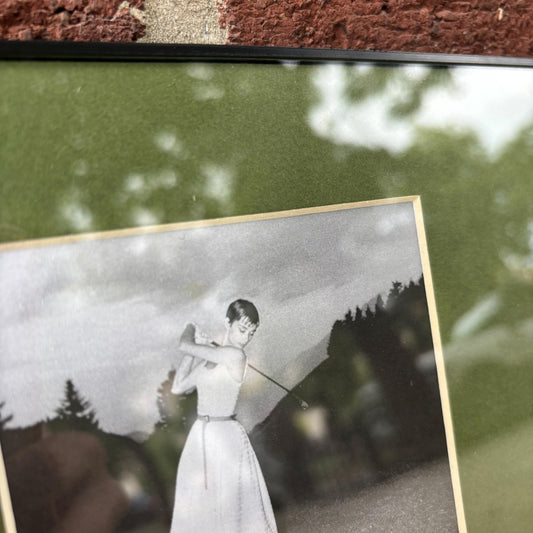 8"x10" Hans Gerber – Audrey Hepburn on the Bürgenstock